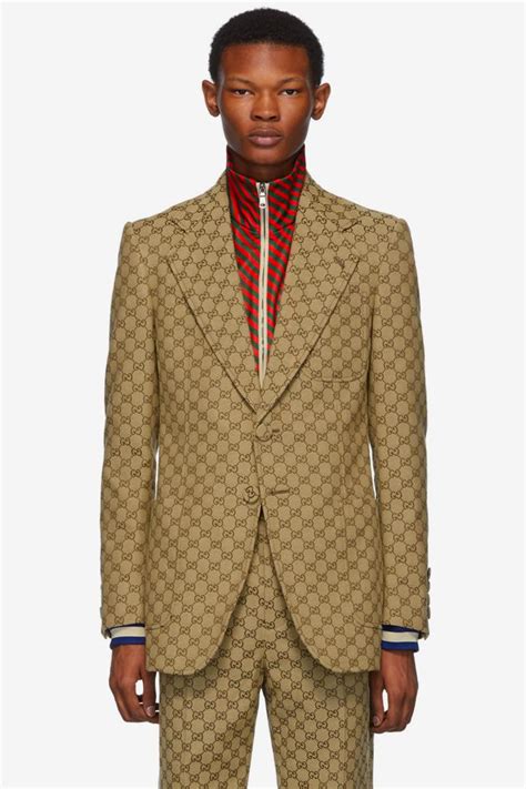 black and red gucci suit|gucci men's suits for sale.